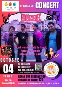 Buche concert le 4 octobre