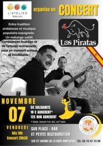 les musiciens du groupe Los Piratas